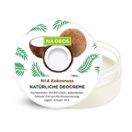 Produktfoto Deocreme Kokosnuss-Packshot von NADEOS