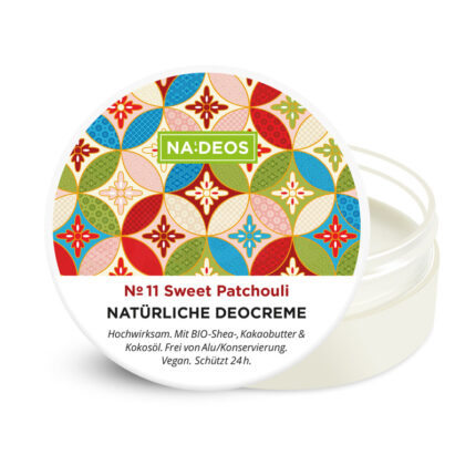 Produktfoto Deocreme Sweet-Patchouli von NADEOS