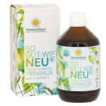 Produktfoto von der Trinkkur "so gut wie Neu" mit Bärlauch